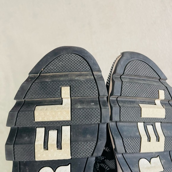 SOREL Kinetc Lace Sneaker Women 8 Black White Trainer Athletic Lace Up Shoes - Picture 8 of 10